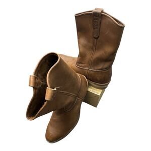 Vintage 2007 Red Wing Pecos Boots 1155 Size 10 Nail Seat Heel USA Classic